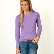 LA T Ladies’ Combed Ring-Spun Jersey Long-Sleeve T-Shirt