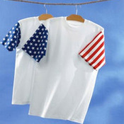 Code Five Adult Jersey Stars & Stripes Tee