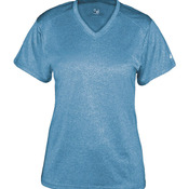 Ladies' Pro Heather V-Neck Tee